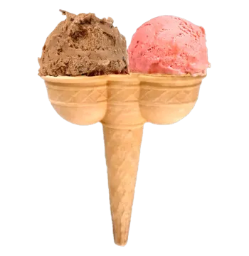 Cono doble 2 bochas