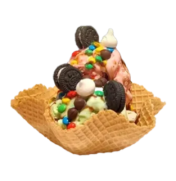 CAPELINA 3 BOCHAS C/ TOPPINGS