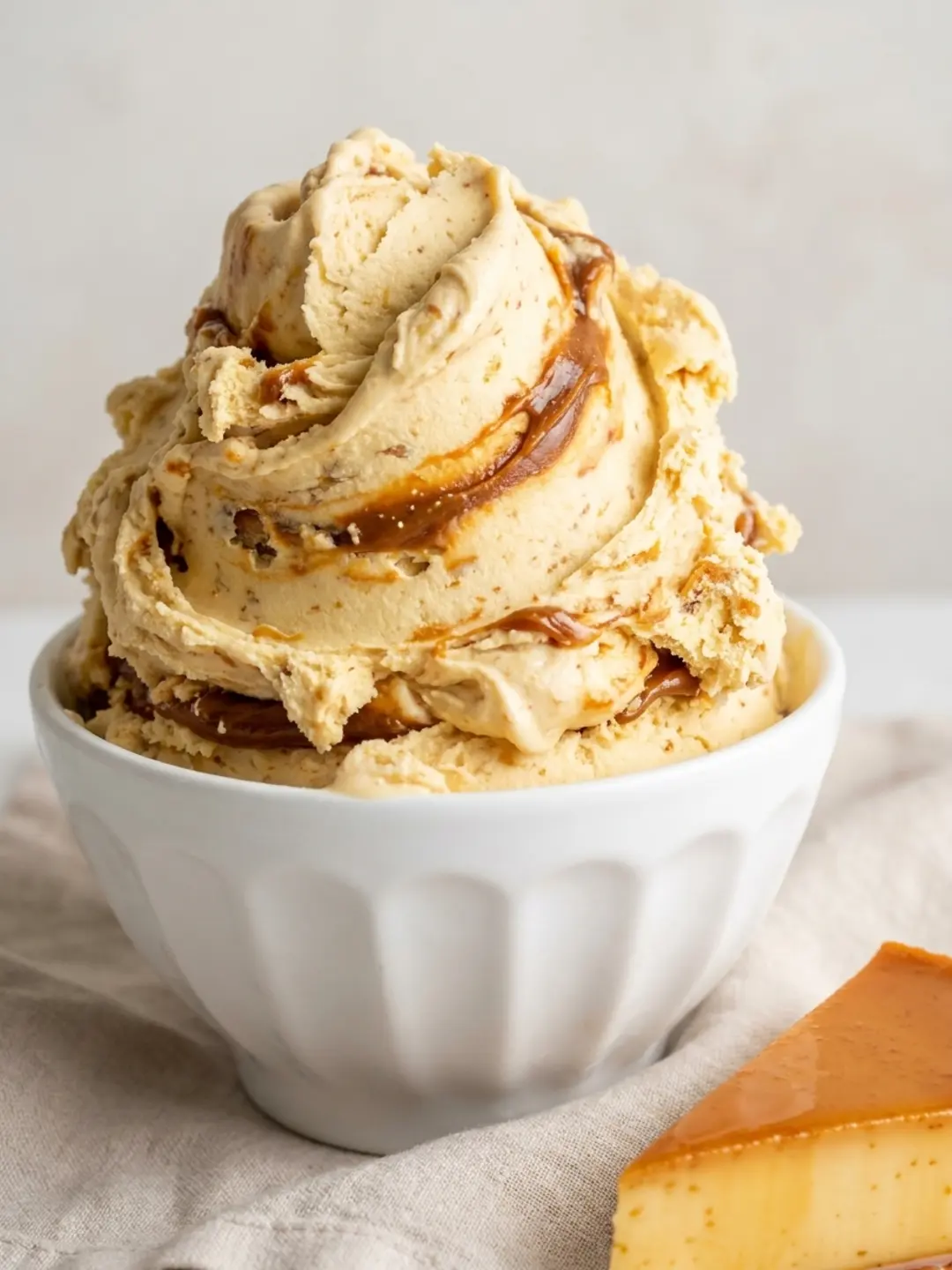 Flan con Dulce de Leche